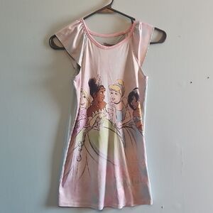 Disney Princess Casual Dress - Pink and White